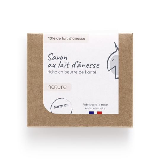Savon Nature 10% de lait d'ânesse